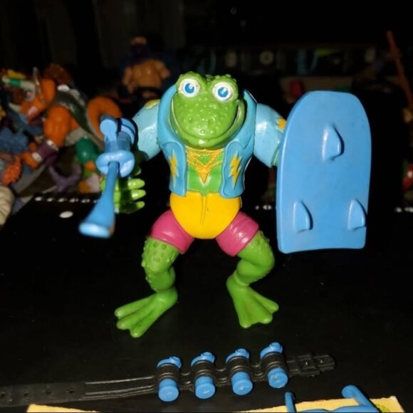 Genghis Frog TMNT Teenage Mutant Ninja Turtles Complete with File Card